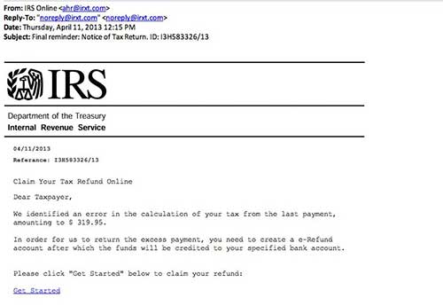 IRS Cyber Security IT Support